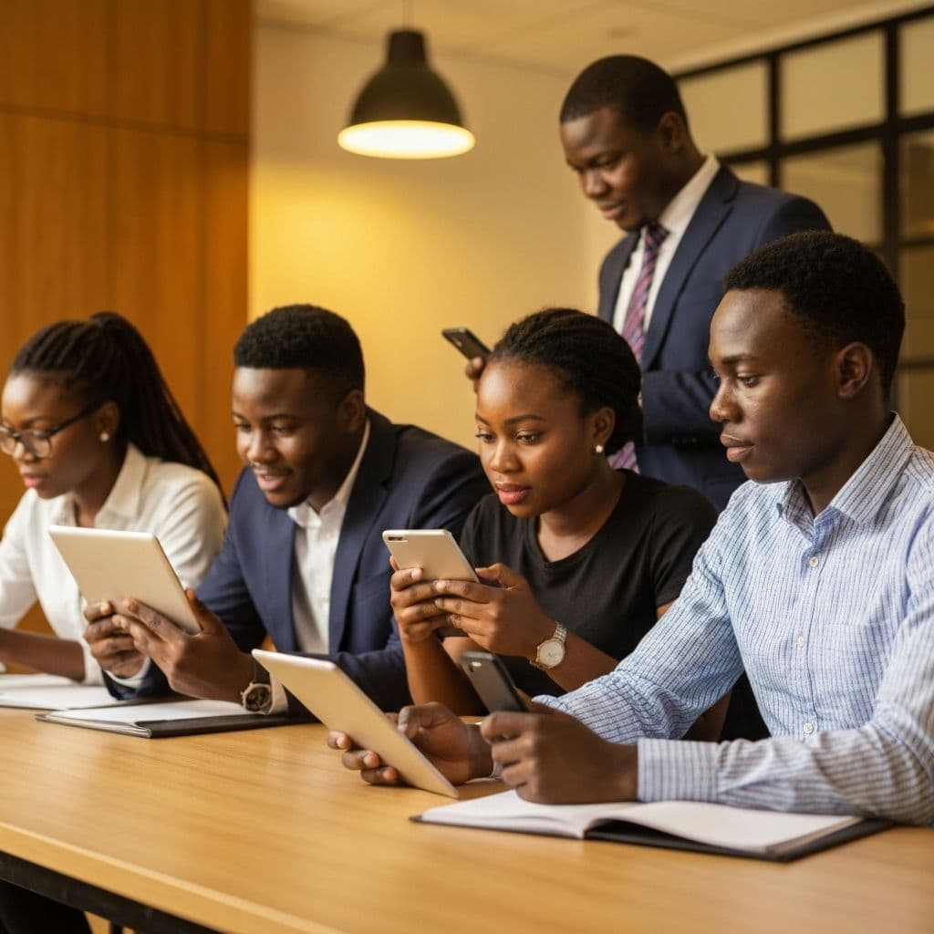Étudiants en formation